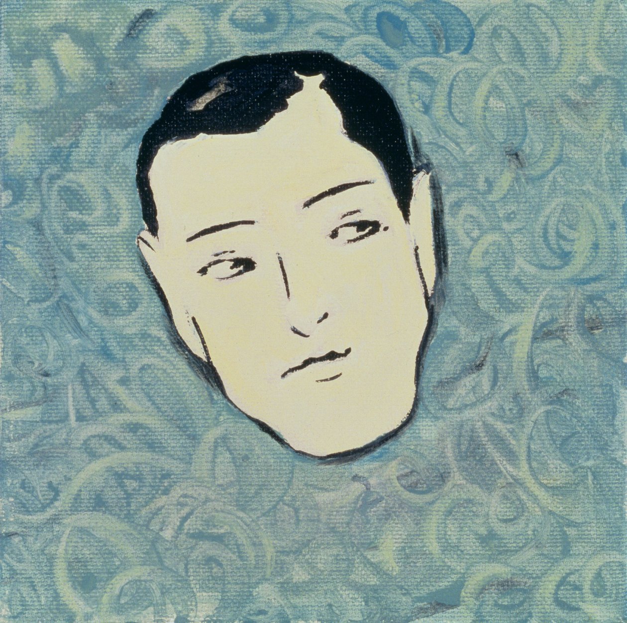 你永远不要相信你的Senses1,2000（画布上的丙烯酸） 作者 玛乔丽·韦斯（Marjorie Weiss）