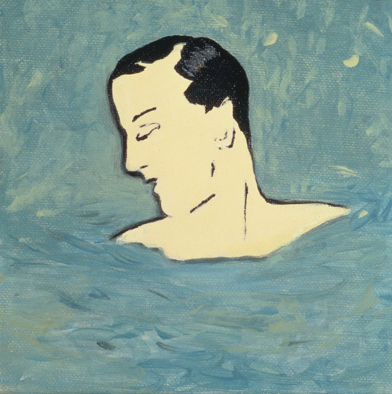 你永远不能相信你的感官12,2000（画布上的丙烯酸） 作者 玛乔丽·韦斯（Marjorie Weiss）