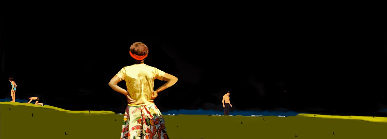 夜生活》场景15, 2016（数字媒体 作者 玛乔丽·韦斯（Marjorie Weiss）