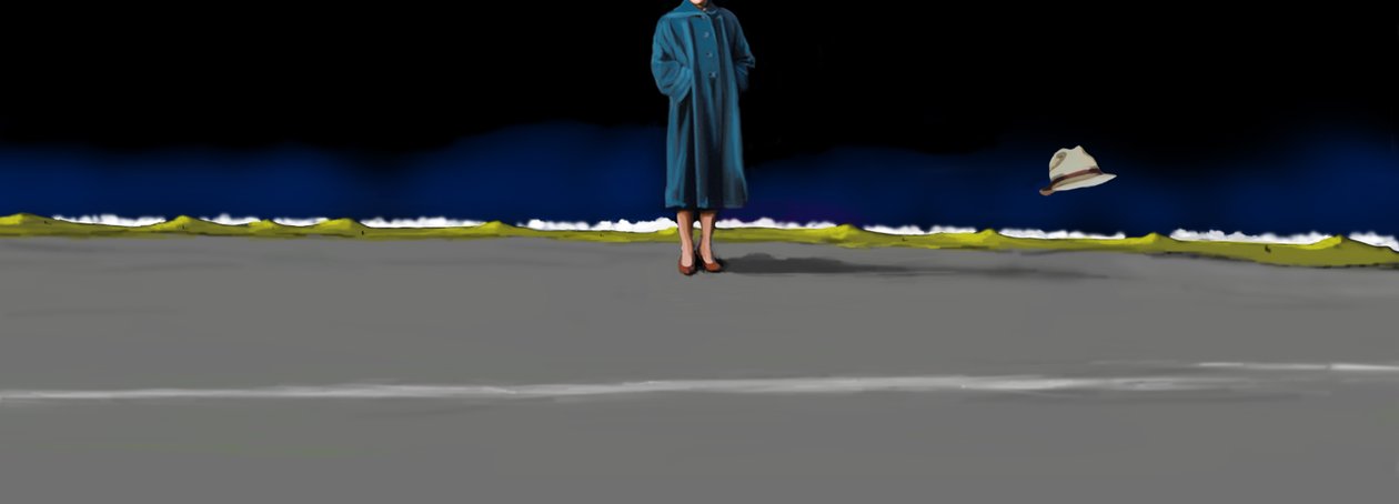夜生活场景1，2016（数字媒体 作者 玛乔丽·韦斯（Marjorie Weiss）