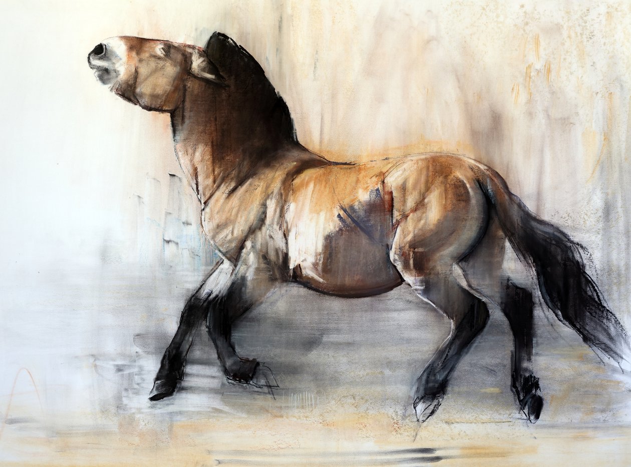 Ancient Horse (Przewalski in winter), 2014 作者 马克·阿德灵顿