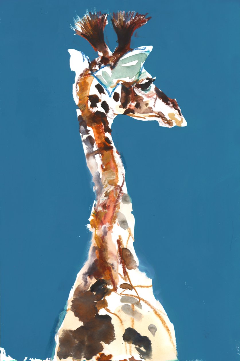 Baby Masai Giraffe, 2018 作者 马克·阿德灵顿
