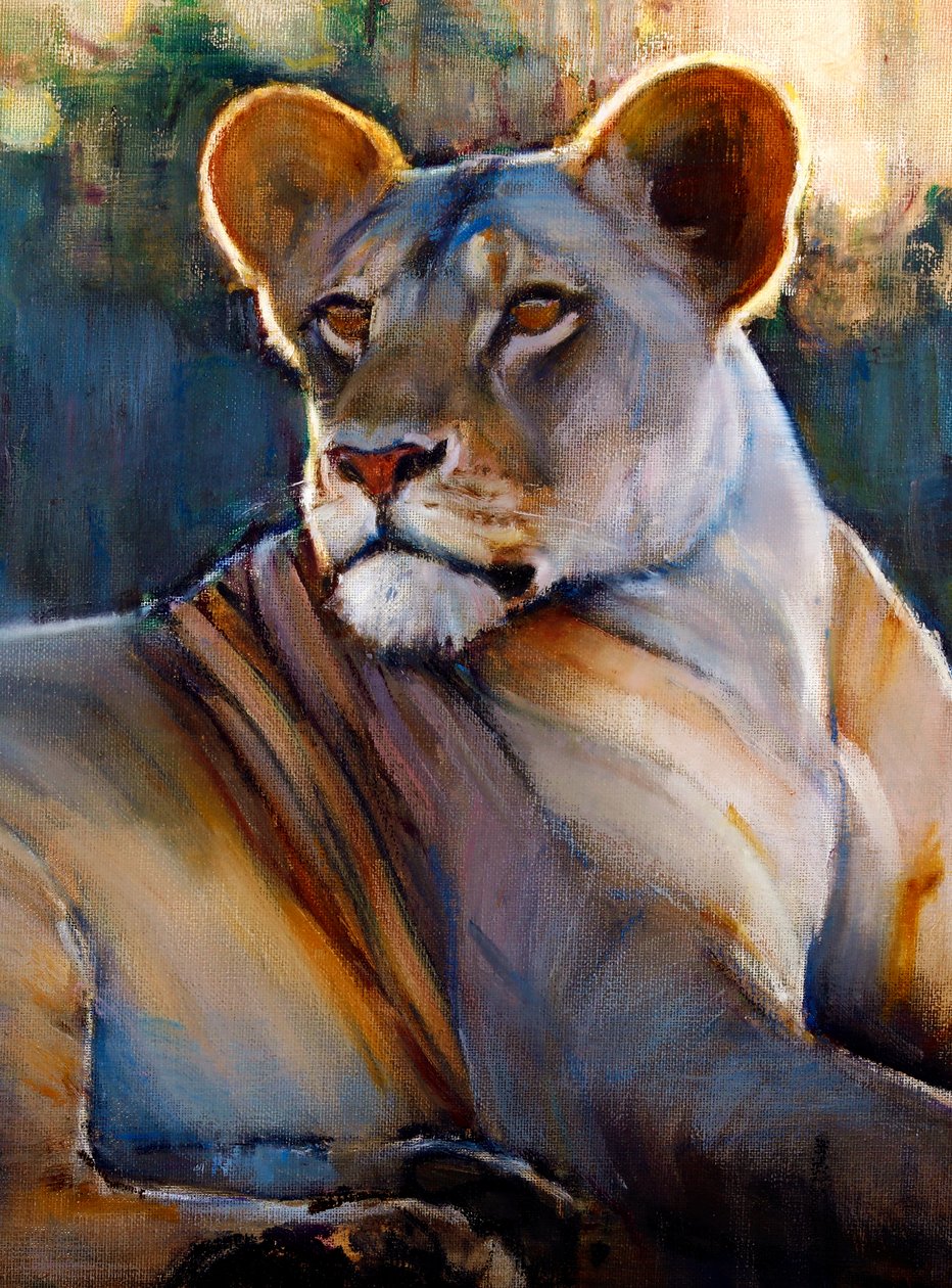 Chyulu Dawn（细节），2021 年 作者 马克·阿德灵顿