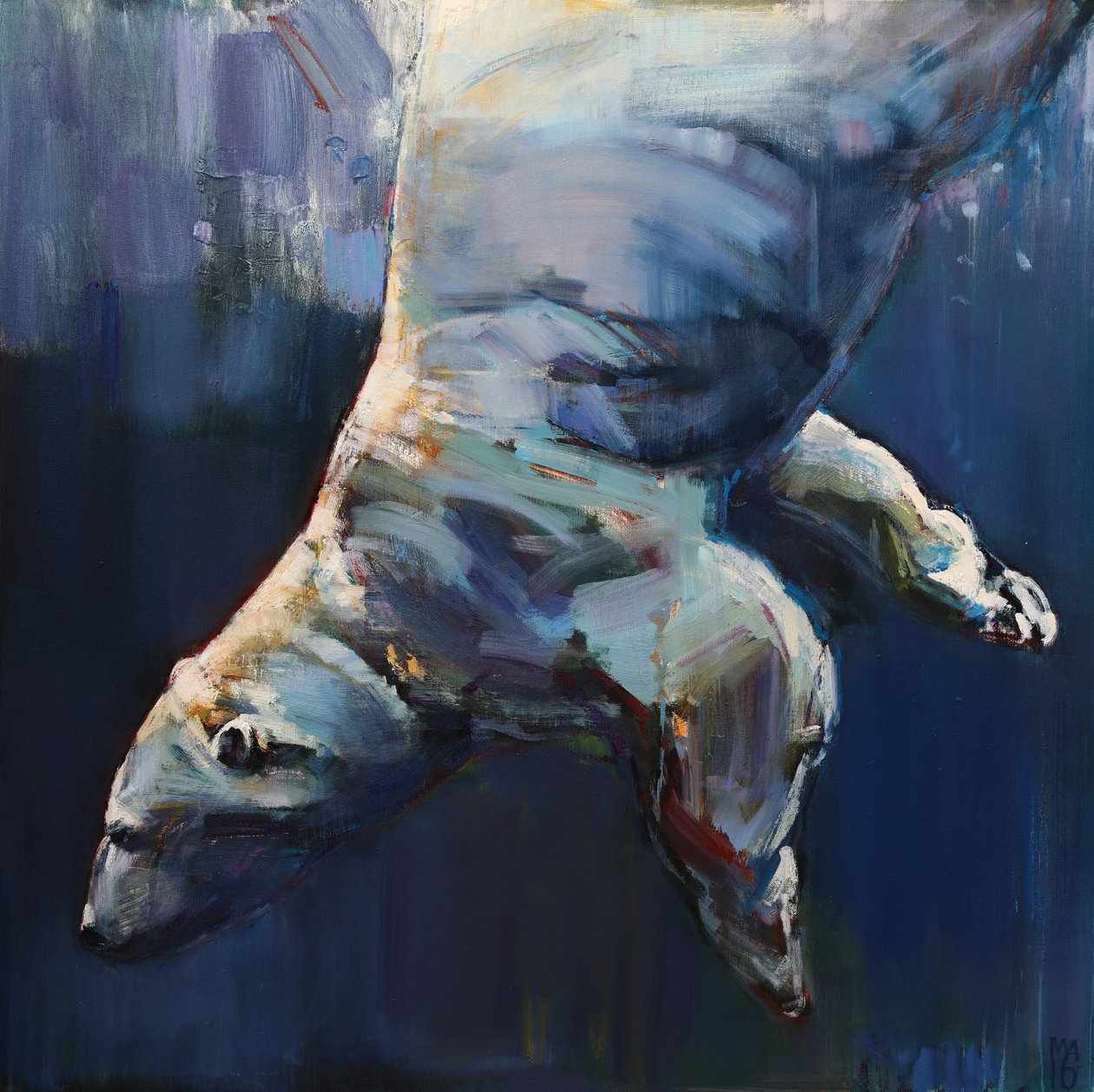暗水，2016， 作者 马克·阿德灵顿