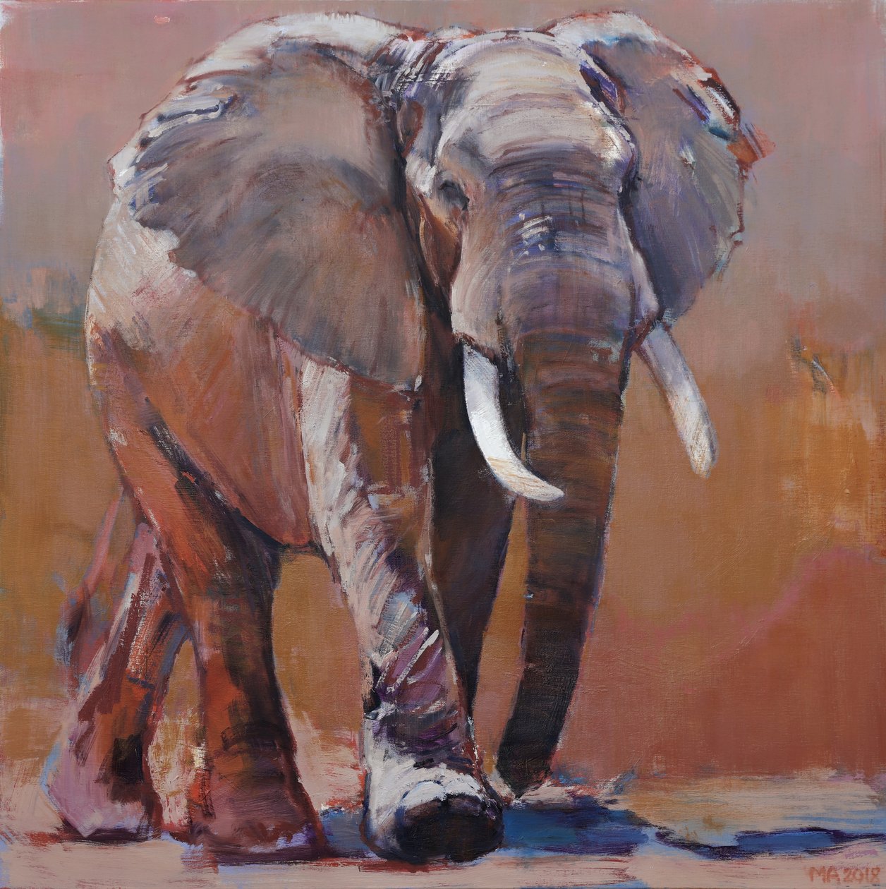 Dry Season, Loisaba, 2018 作者 马克·阿德灵顿