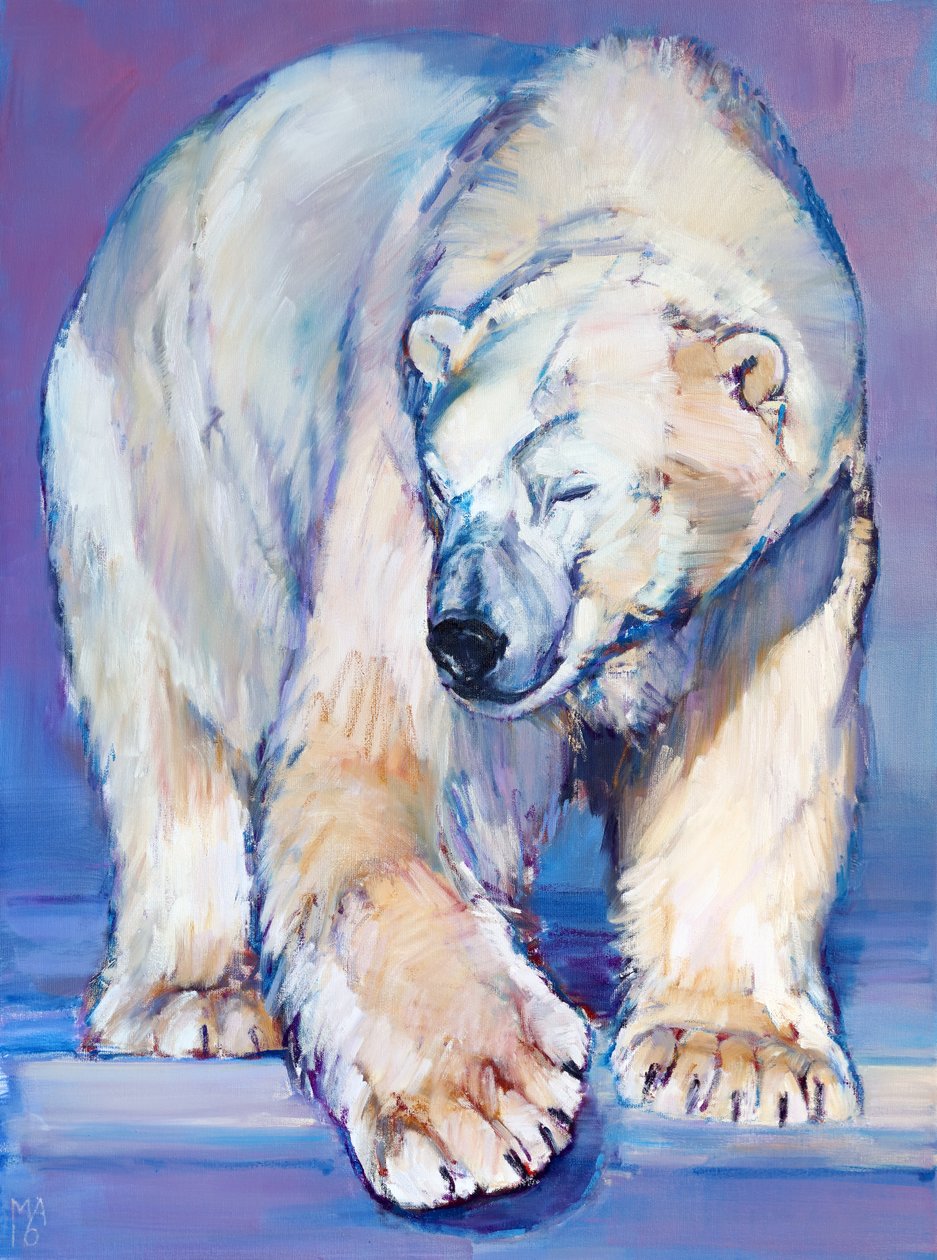 Great White Bear, 2016 作者 马克·阿德灵顿
