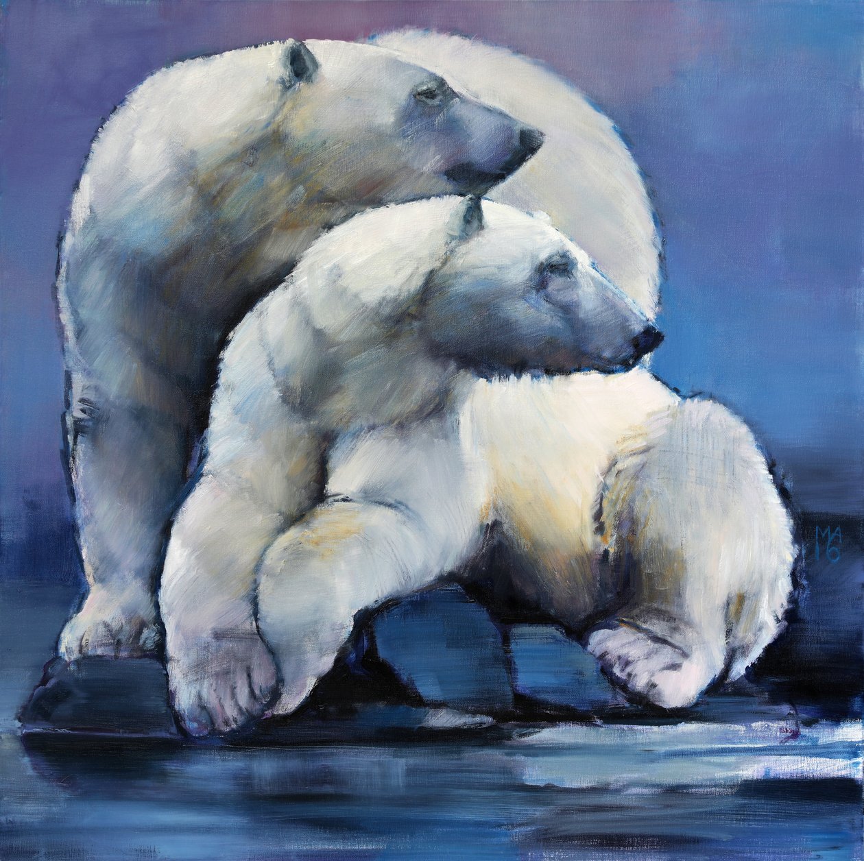 Moon Bears, 2016 作者 马克·阿德灵顿
