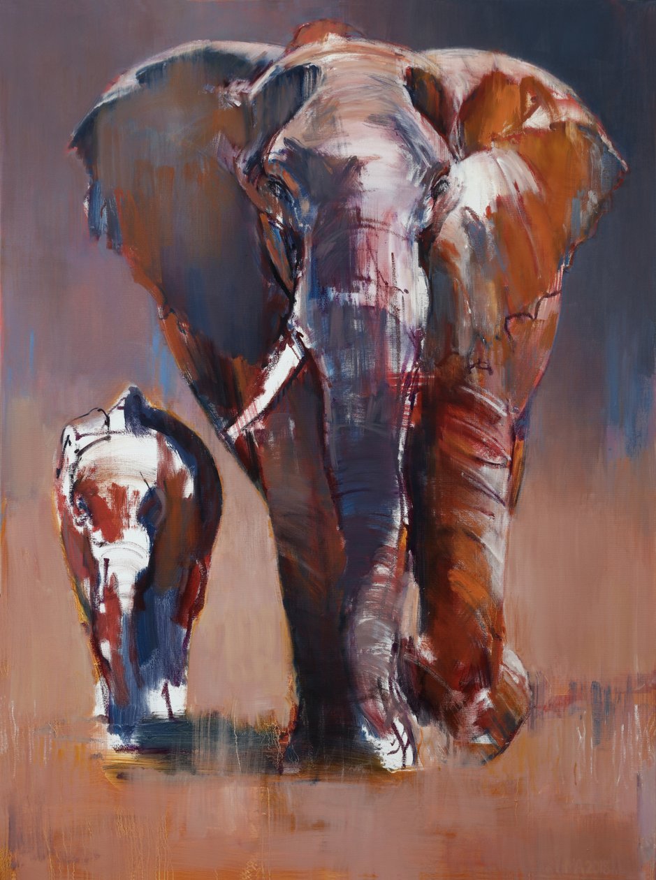 Mother and Calf, 2018 作者 马克·阿德灵顿