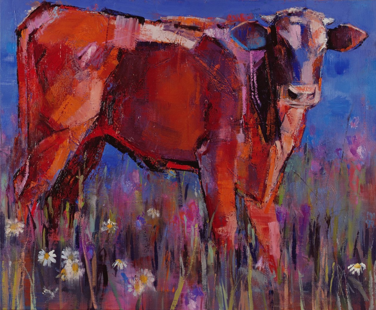 Red Calf，Cazalla de la Sierra，1999 作者 马克·阿德灵顿