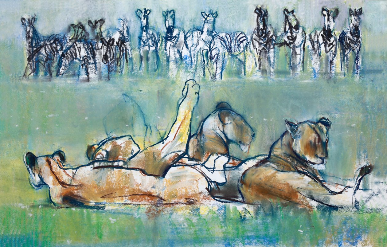 Zebra Line, 2019 作者 马克·阿德灵顿