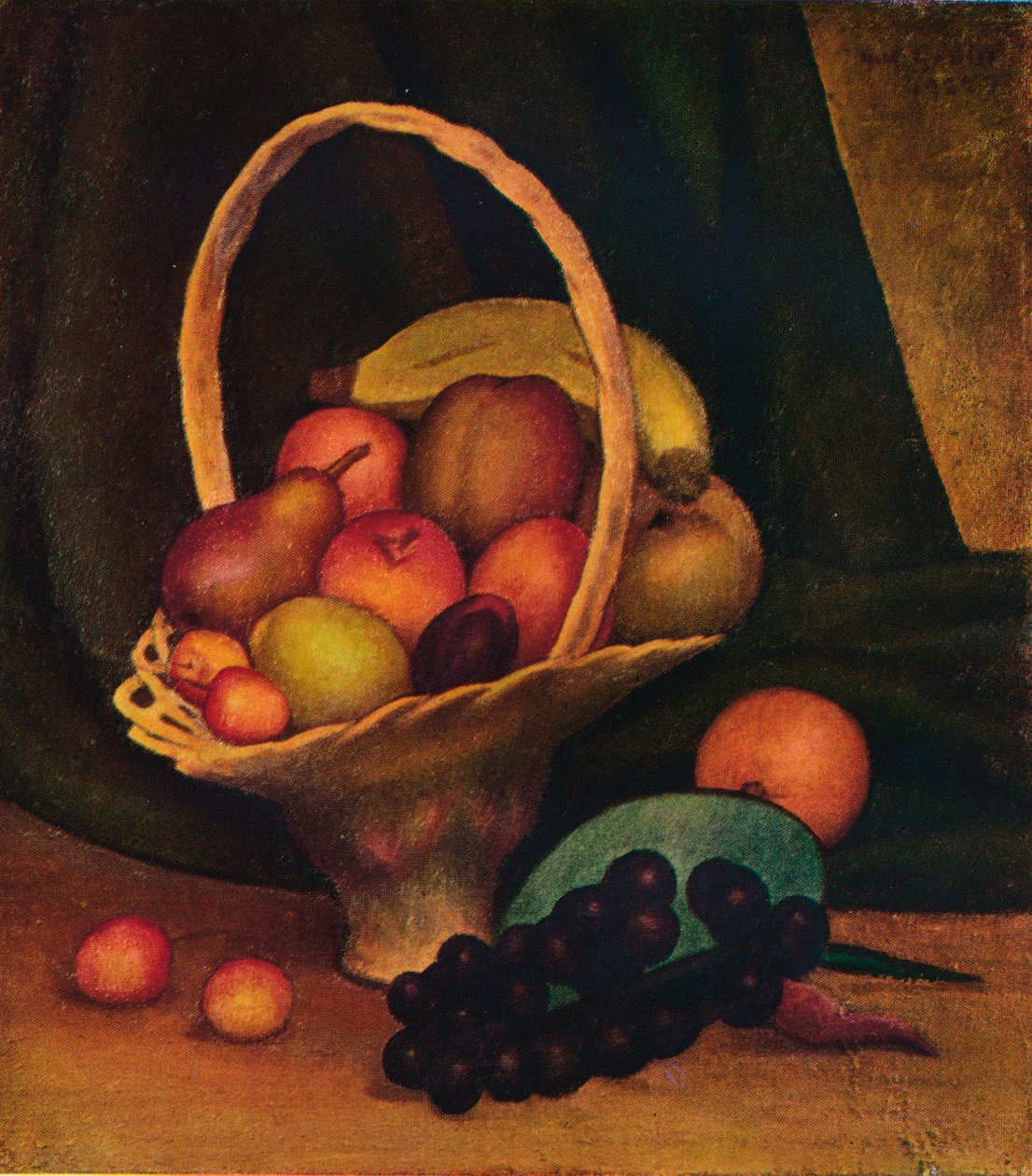 水果篮，c1922 作者 马克·格特勒