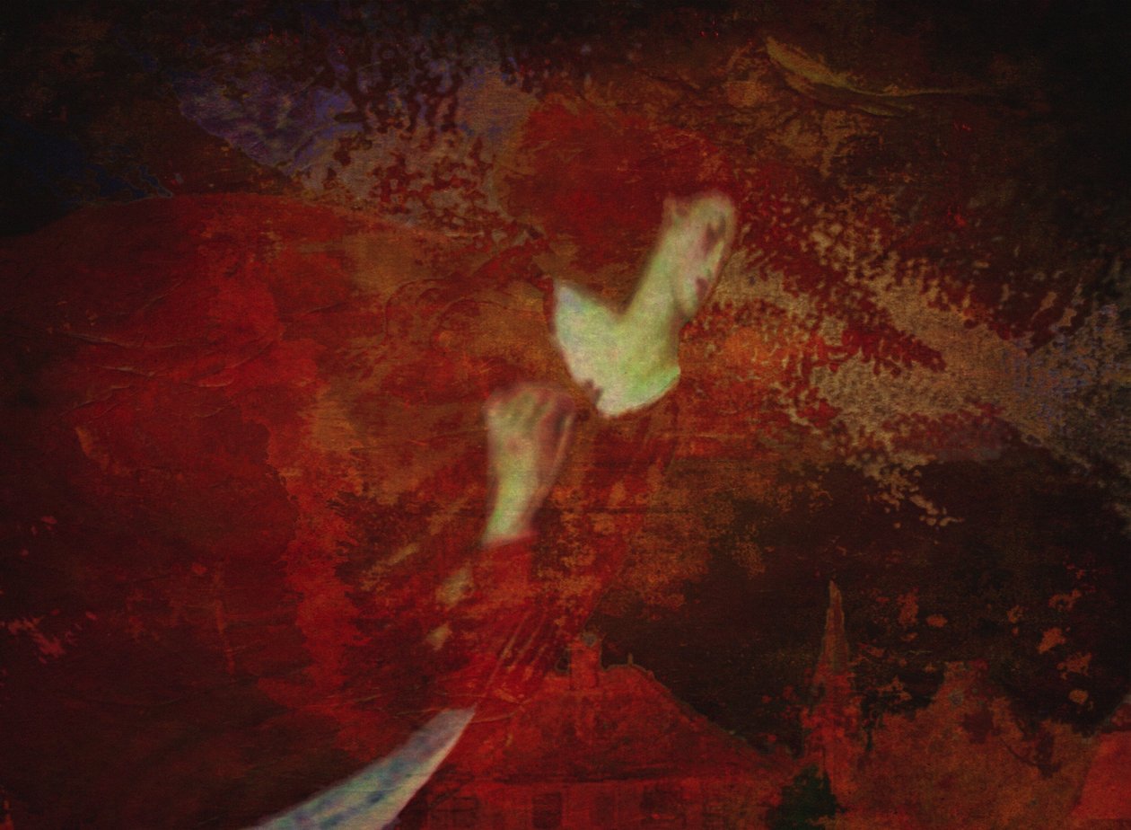 四月女巫》，2015 年（混合媒介） 作者 马克·戈登