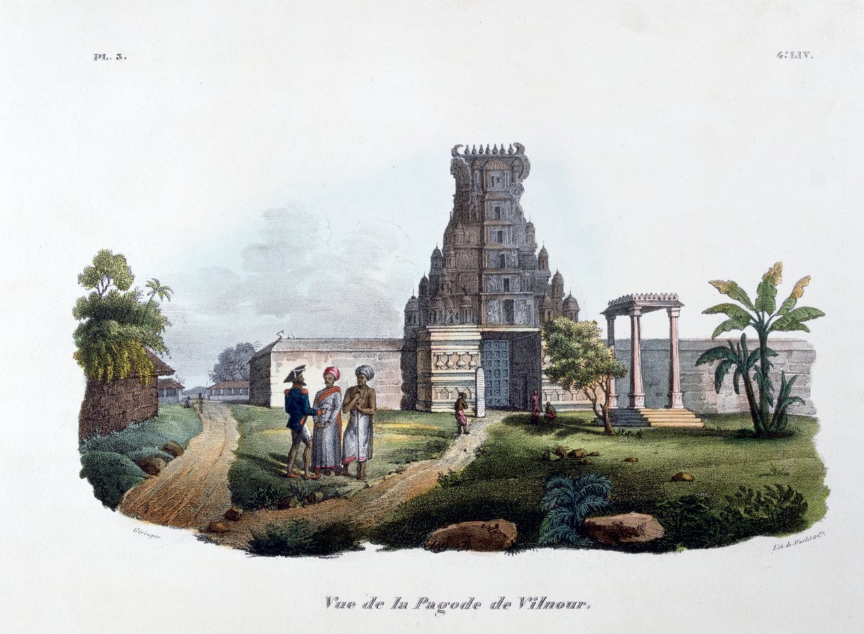 维尔纽塔，1828年 作者 Marlet et Cie