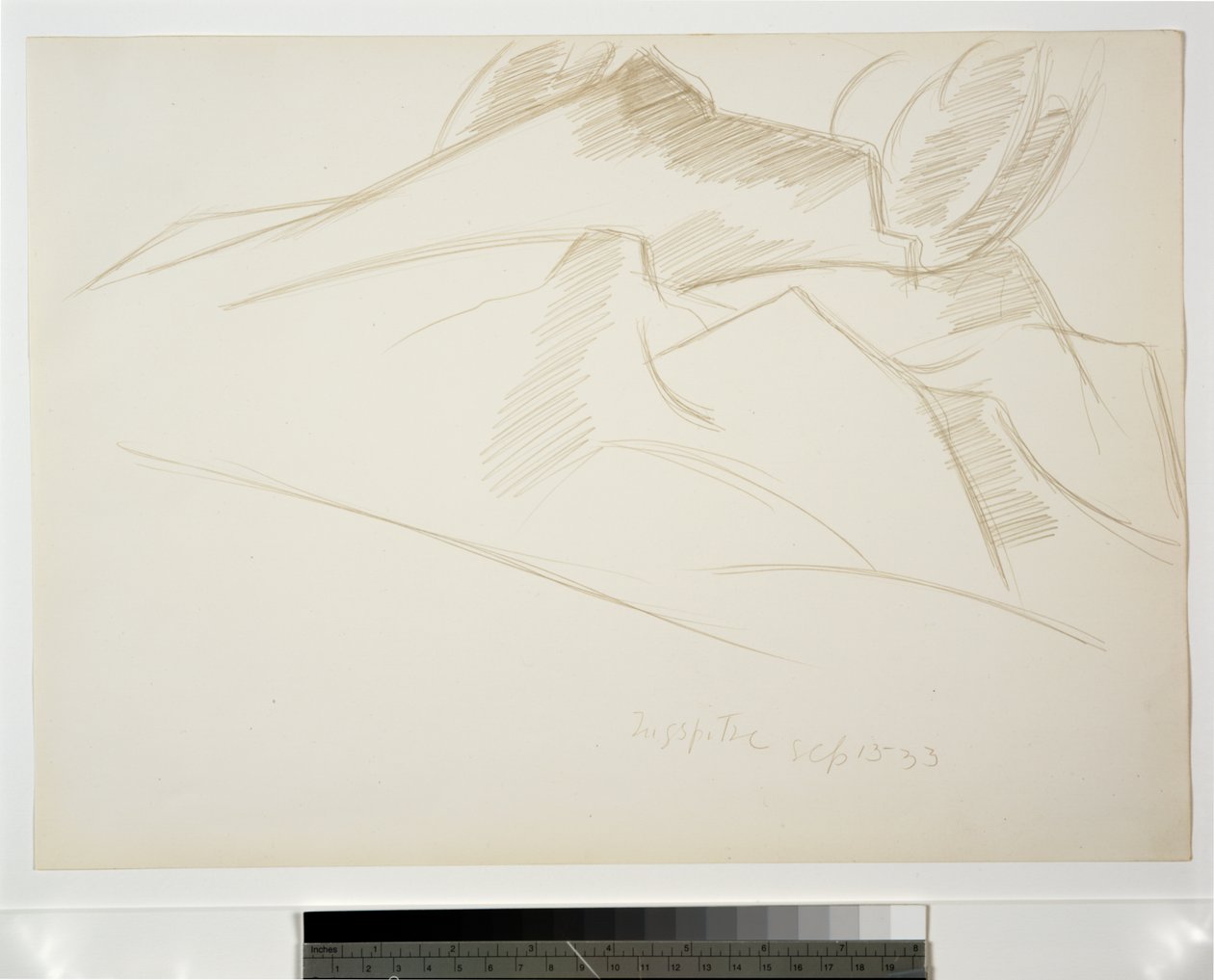 山风景，1933年 作者 马斯登·哈特利