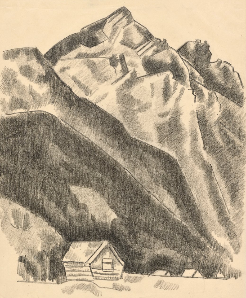 山区景观（加米施-帕滕基兴） 作者 马斯登·哈特利