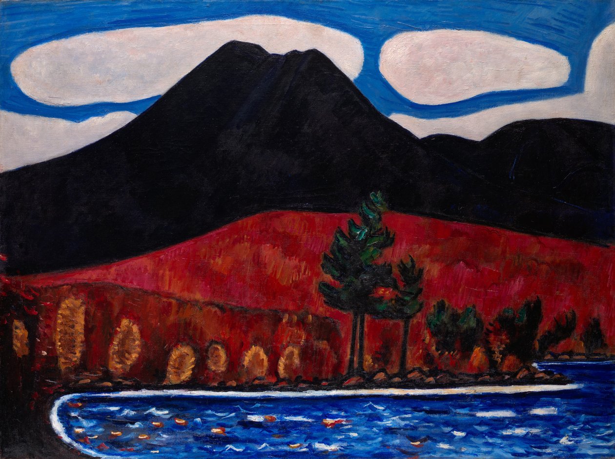 公吨。 Katahdin（缅因州），秋季＃2,1939-40 作者 马斯登·哈特利