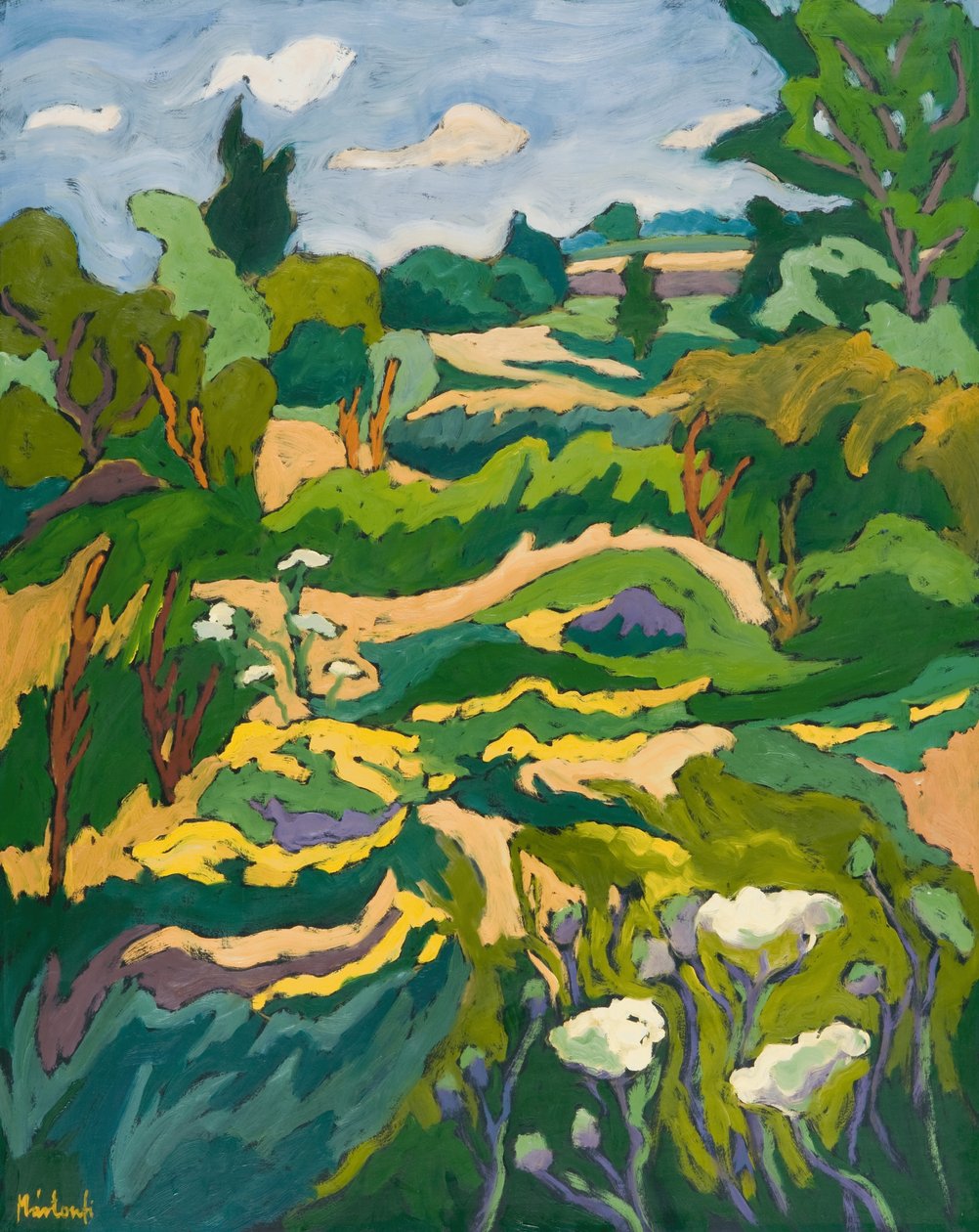 在我童年的场景，2006年 作者 玛塔·马顿菲·本克