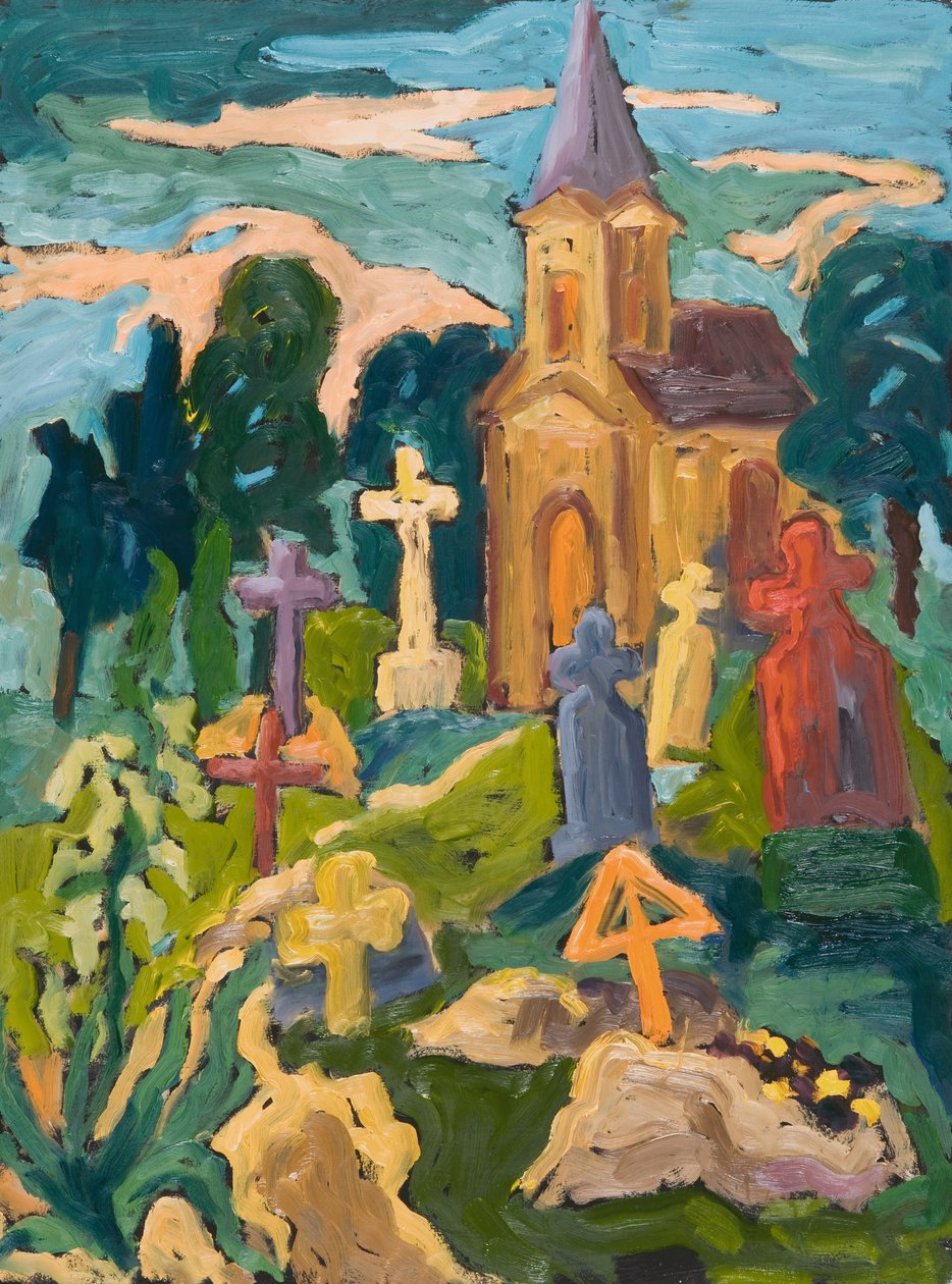 Graveyard and Chapel，2005 作者 玛塔·马顿菲·本克