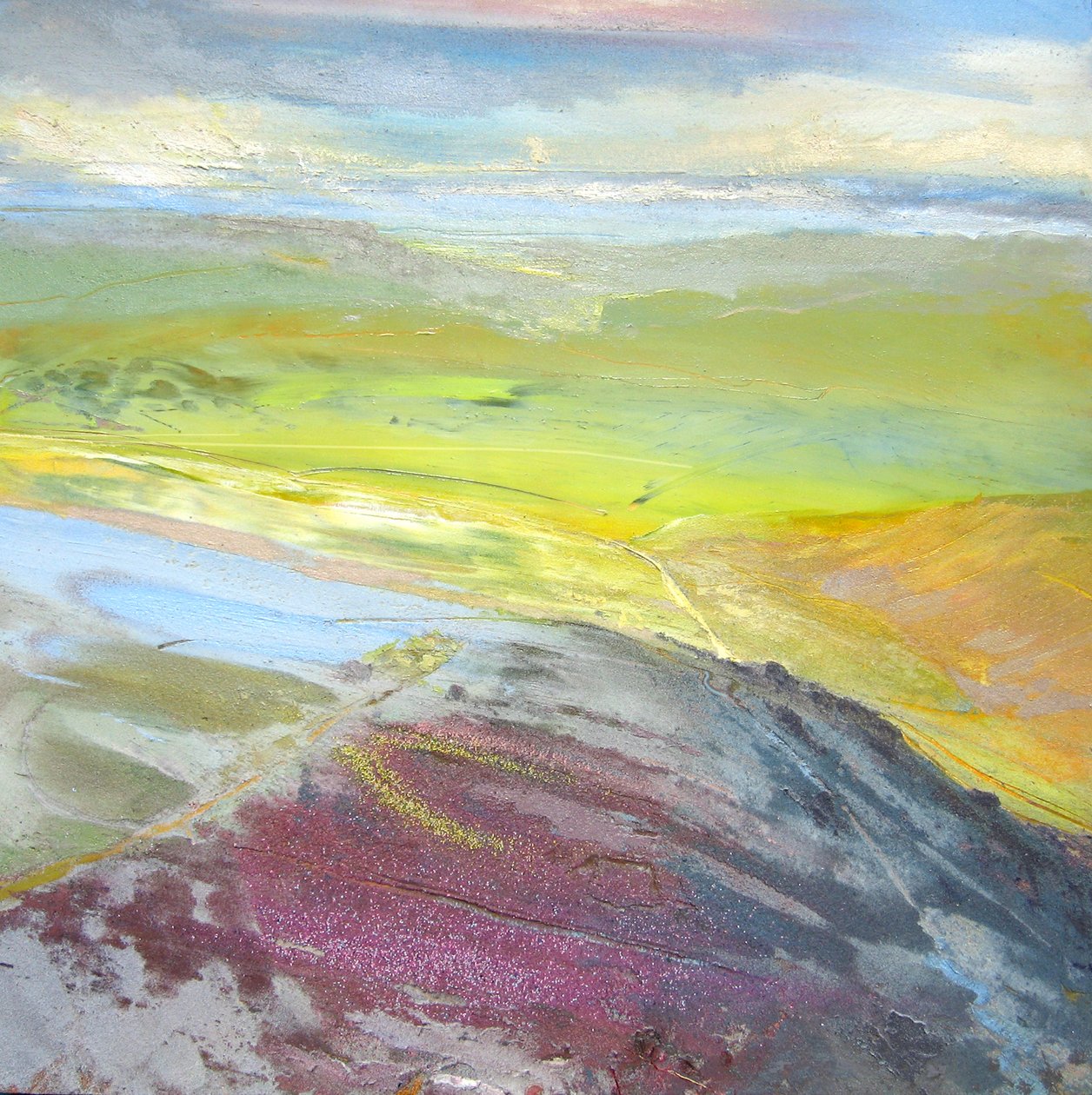 横跨山谷，2014年 作者 马丁·德森