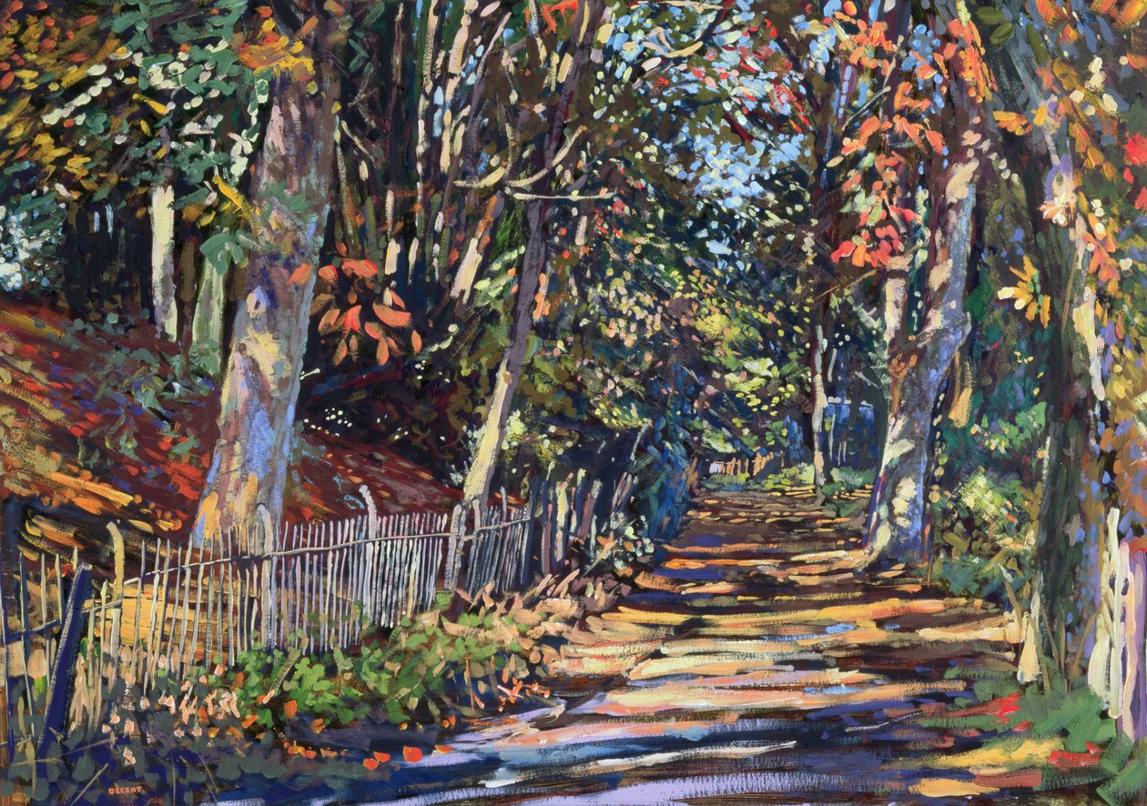 Autumn Light，2000（船上的水粉） 作者 马丁·德森