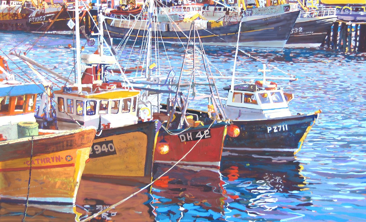 Harbour Moorings，2010 作者 马丁·德森