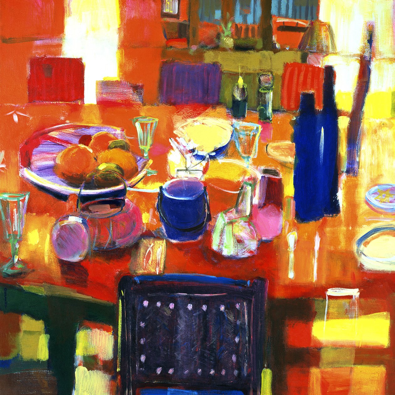 简单的东西，2000（画布上的丙烯酸） 作者 马丁·德森