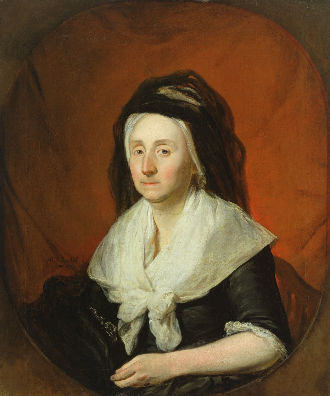 沃尔特斯夫人的肖像，1797年 作者 马丁·费迪南德·夸塔尔