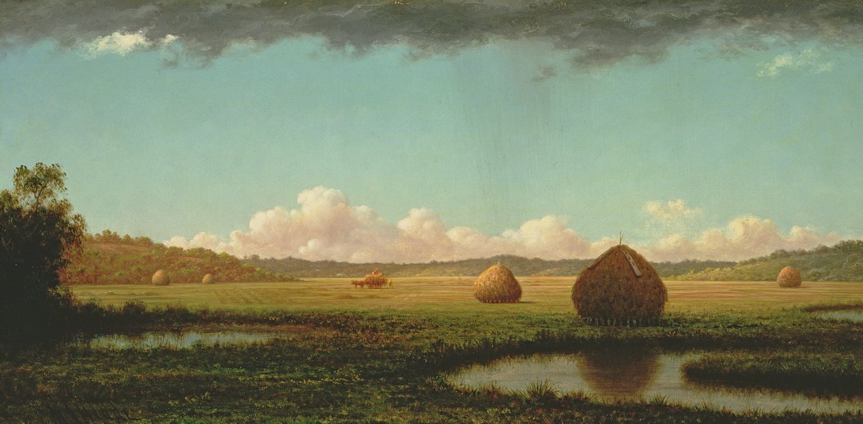 夏季阵雨，c.1862-63 作者 马丁·约翰逊·海德