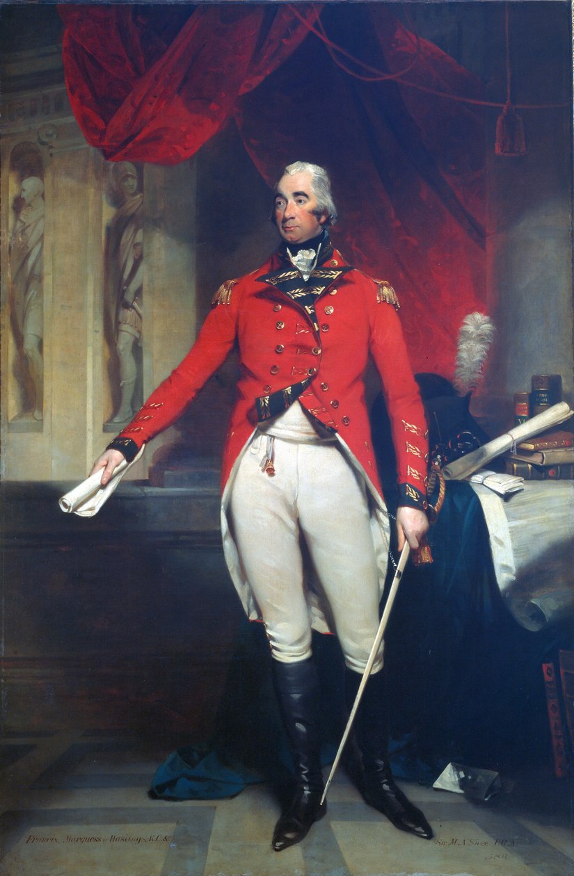 Francis Rawdon Hastings（1754-1862）Moira的第二伯爵，1980年 作者 马丁·阿彻·谢
