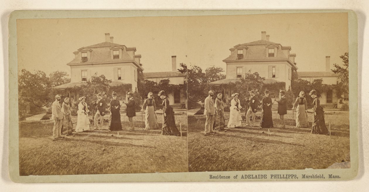 阿德莱德-菲力普斯（Adelaide Phillipps）的住所，马萨诸塞州马什菲尔德。 作者 马丁·钱德勒