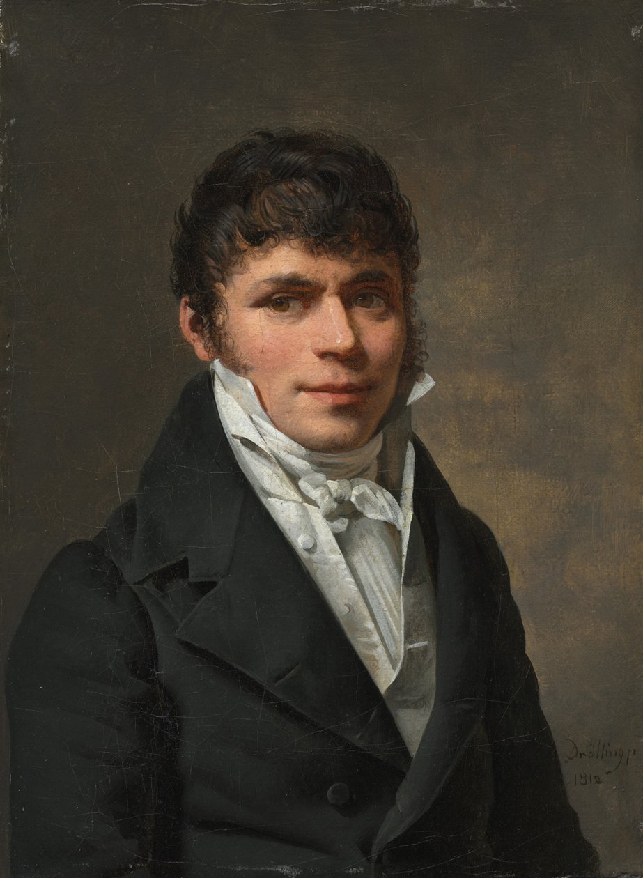 尼古拉斯·路易·法瑞特（Nicolas Louis Faret）和尼古拉斯·路易·法瑞特（Nicolas Louis Faret）夫人，1812年。 作者 马丁·德洛林
