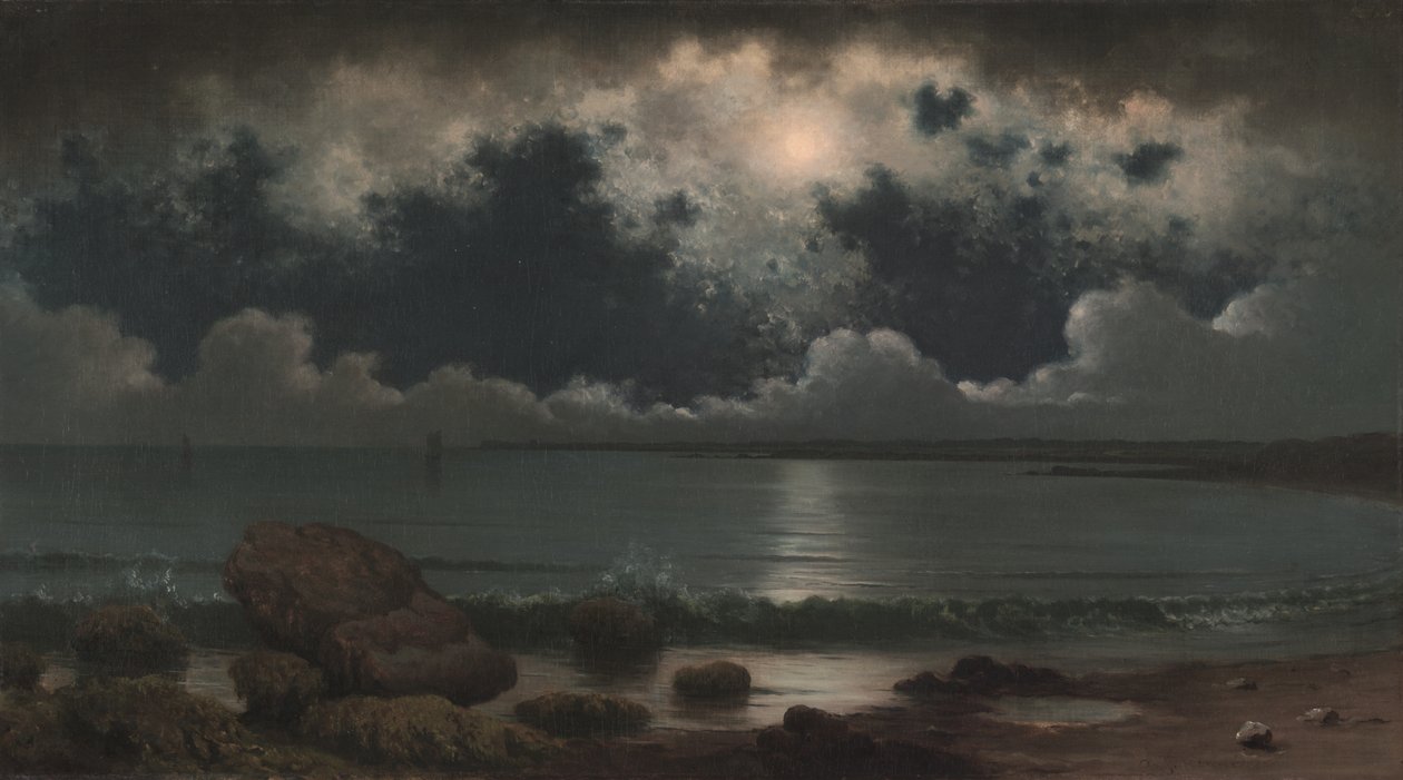 朱迪思角，罗德岛，1867-1868年。 作者 马丁·约翰逊·海德