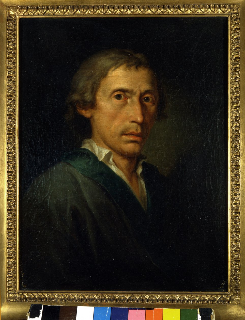 朱塞佩·帕里尼 (Giuseppe Parini) (1729-1799) 的肖像 意大利诗人和作家 Martin Knoller (1725-1804) 的画作，大约 1760-1770 年。 米兰 作者 马丁·诺勒