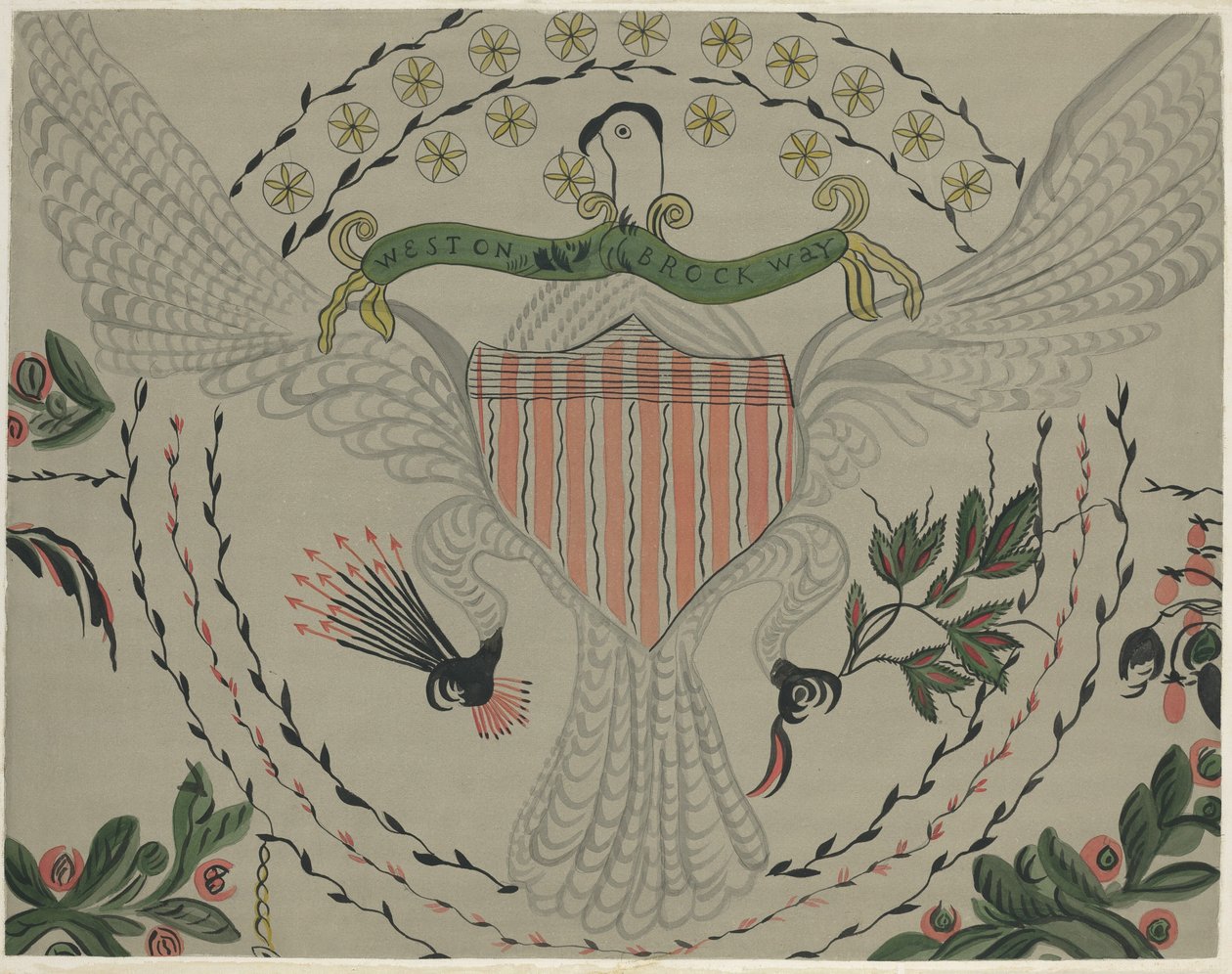壁画，约1939年。 作者 马丁·帕蒂卡