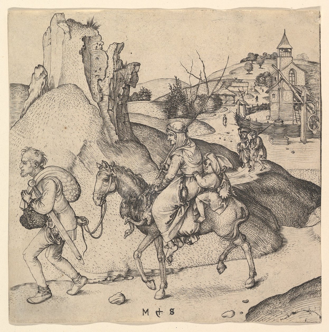 农民家庭上市，ca。 1435-1491。 作者 马丁·尚高