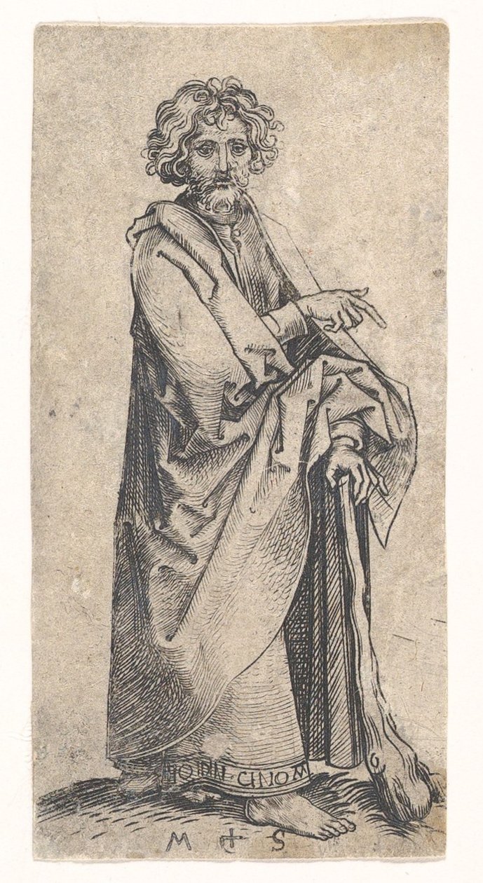 少圣詹姆斯（ca. 1435-1491。 作者 马丁·尚高
