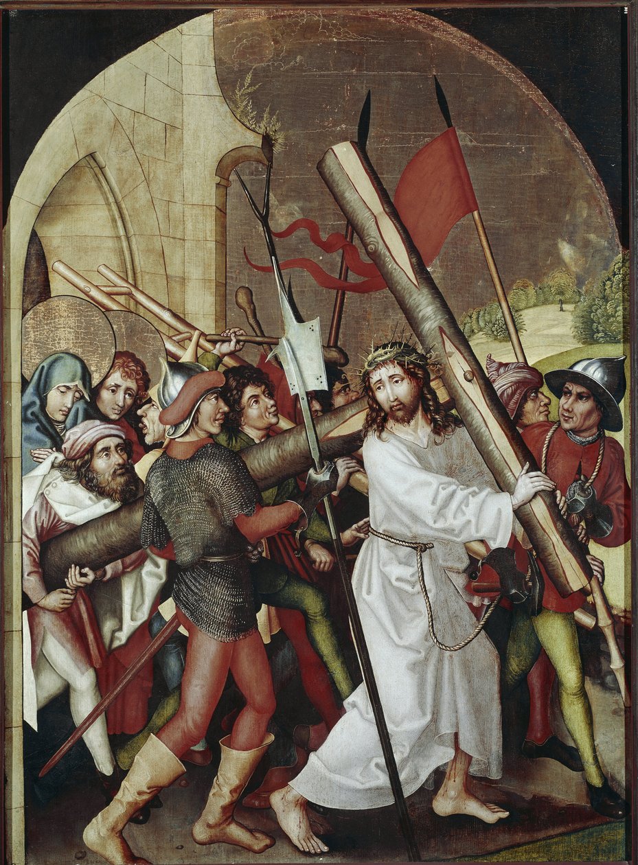 The Cavalry. Painting by Martin Schongauer (1453-1491). Colmar, Unterlinden Museum 作者 马丁·尚高