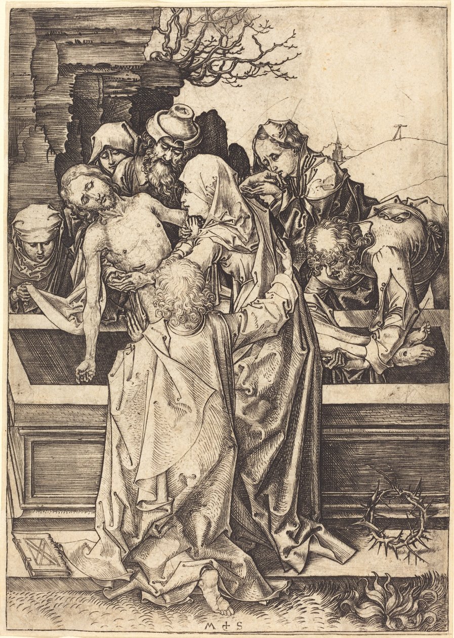 埋葬》（The Entombment 作者 马丁·尚高