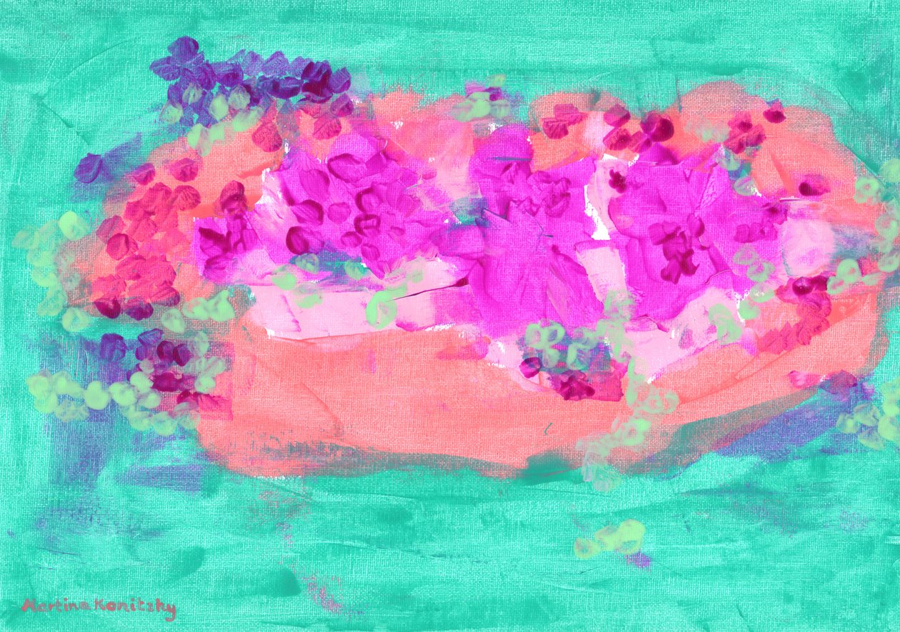 玫瑰花篮 作者 玛蒂娜·柯尼兹基（Martina Konitzky）