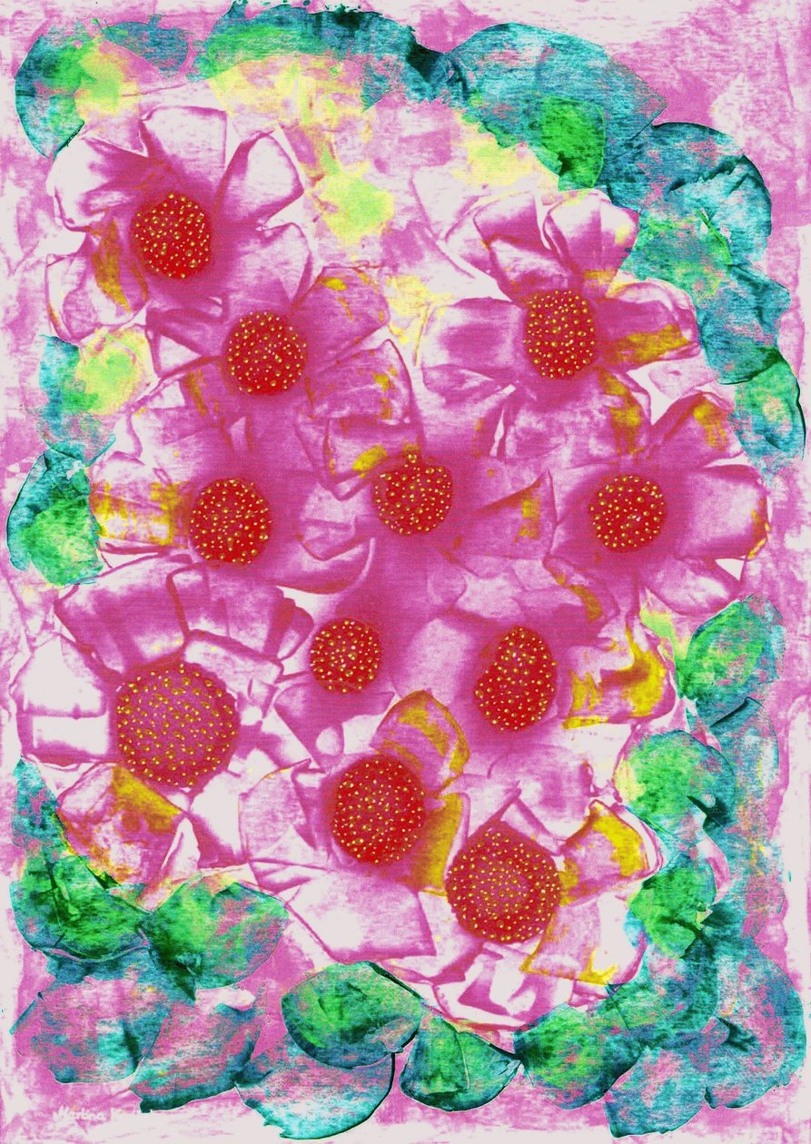 花园里的花 作者 玛蒂娜·柯尼兹基（Martina Konitzky）