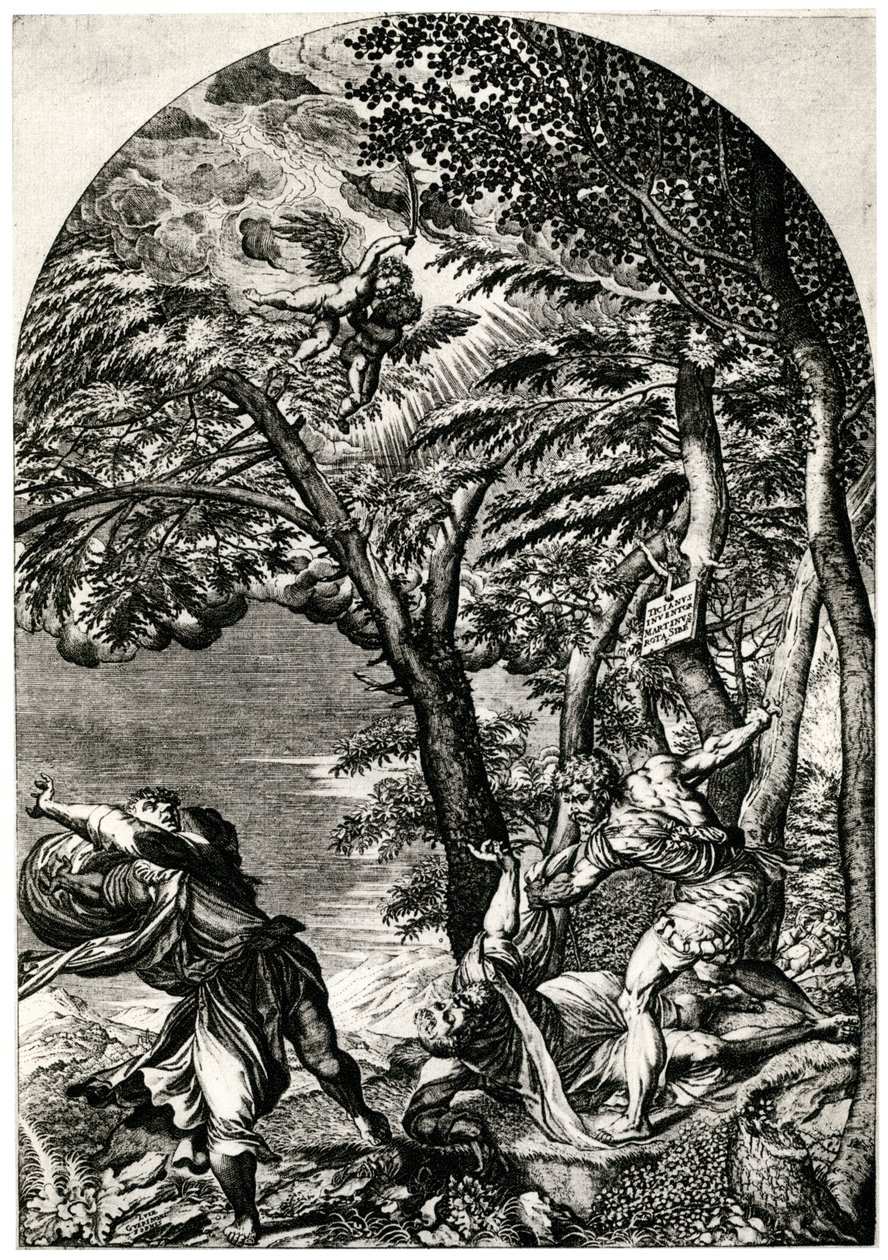 圣彼得烈士难，16世纪，1937年 作者 马蒂诺·罗塔（Martino Rota）