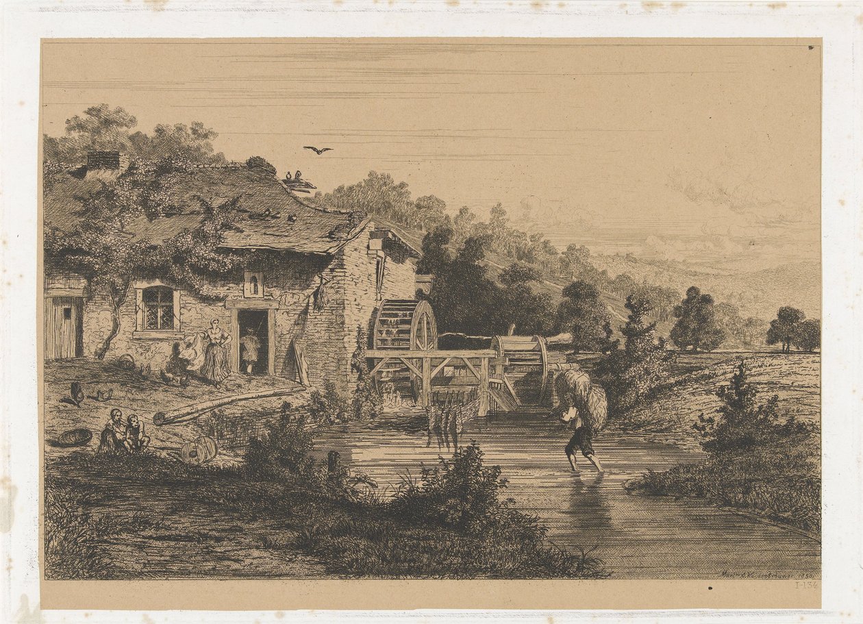 水磨坊 作者 Martinus Antonius Kuytenbrouwer Jr.
