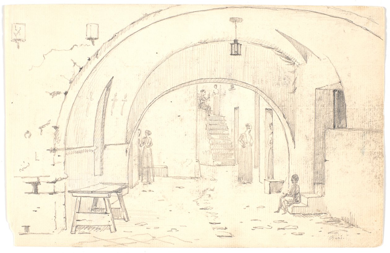 Gadescene i Bari 作者 马蒂努斯·罗比（MartinusRørbye）