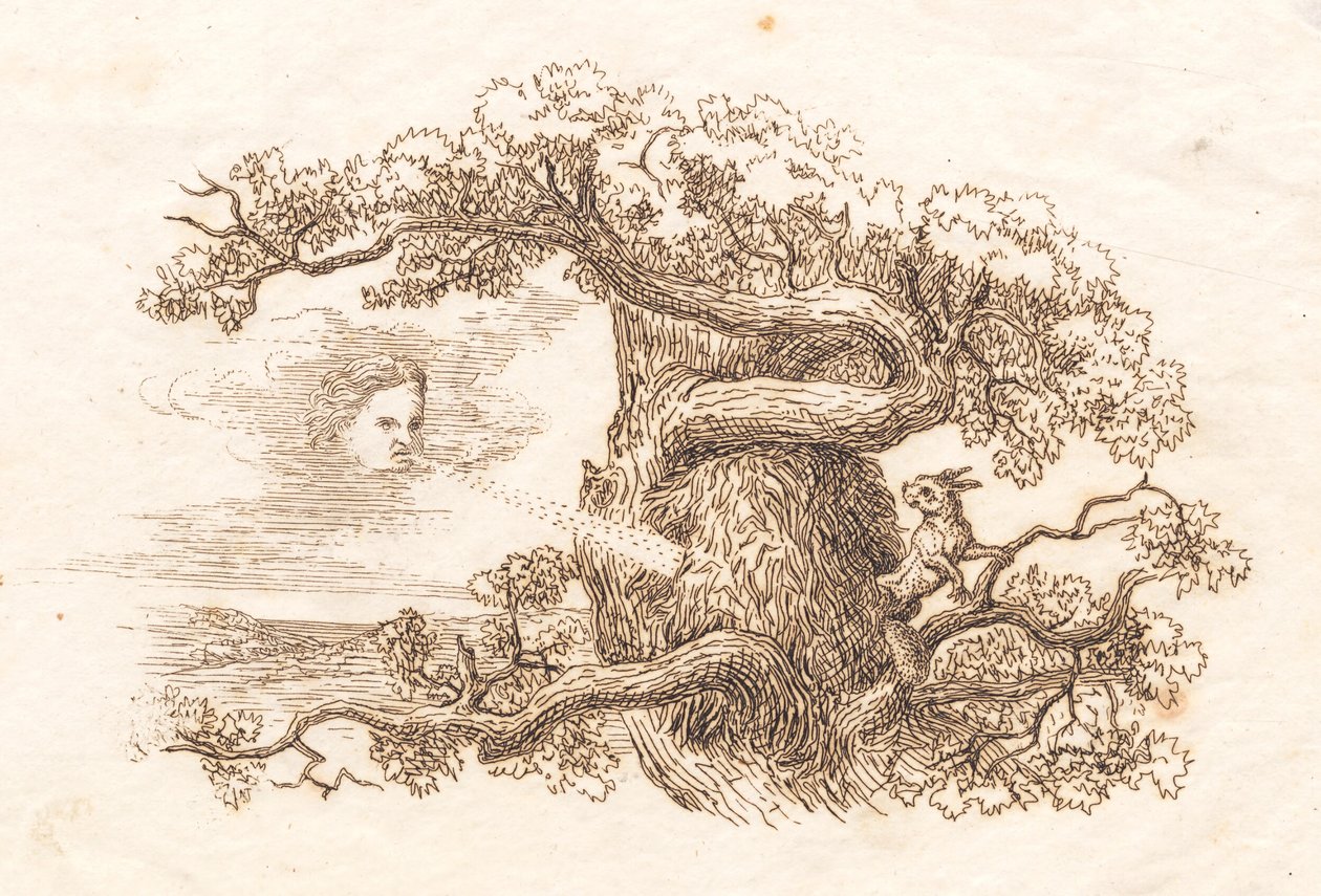 海伊为《半百儿童寓言》绘制的插图 作者 马蒂努斯·罗比（MartinusRørbye）