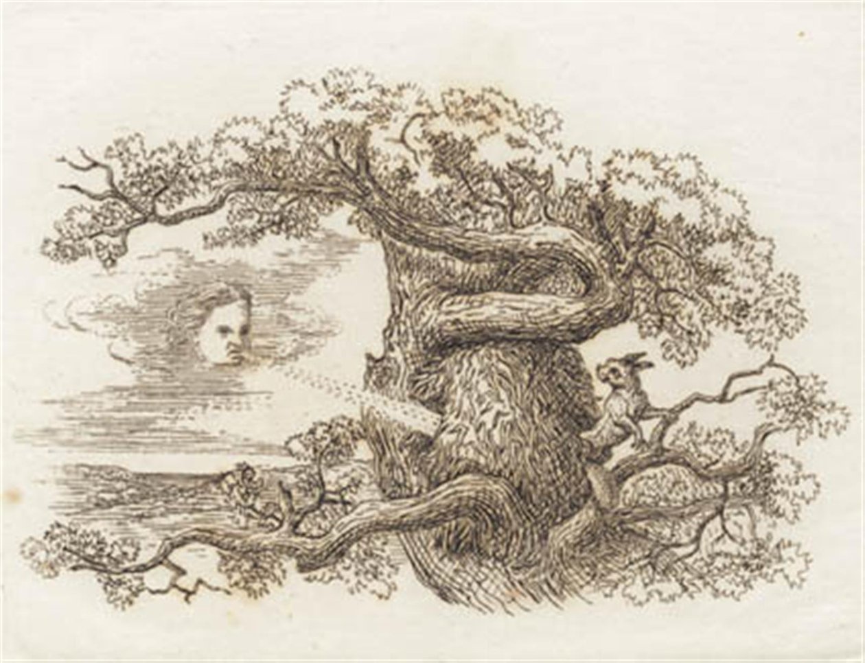 海伊为《半百儿童寓言》绘制的插图 作者 马蒂努斯·罗比（MartinusRørbye）