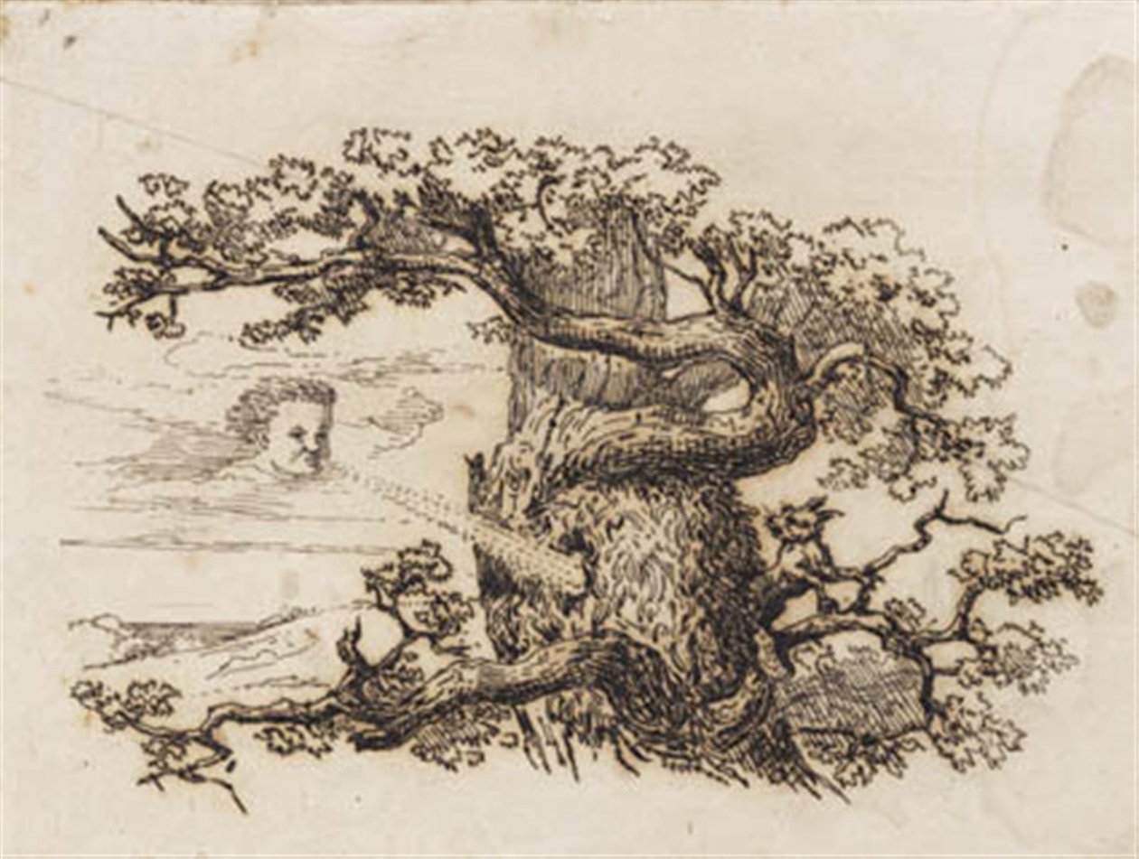 海伊为《半百儿童寓言》绘制的插图 作者 马蒂努斯·罗比（MartinusRørbye）