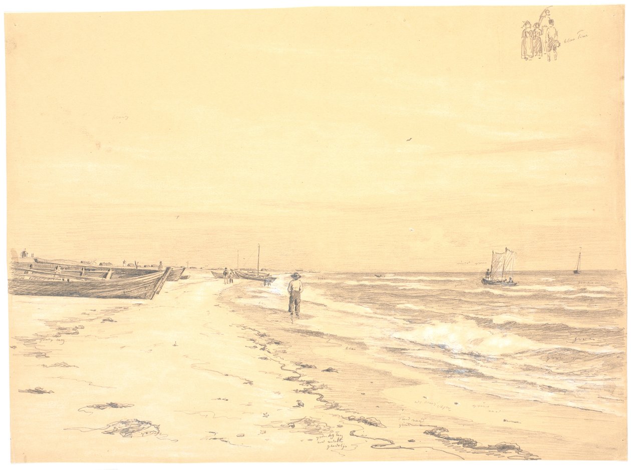 斯卡根 Sønderstrand 地段 作者 马蒂努斯·罗比（MartinusRørbye）