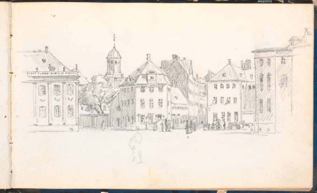 来自 Kgs.Nytorv 作者 马蒂努斯·罗比（MartinusRørbye）