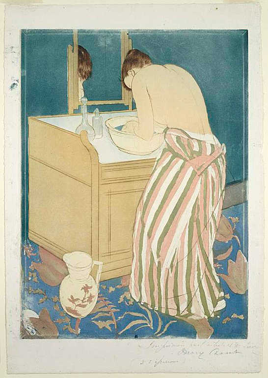 The BathnFrancais：女人有她的厕所 作者 玛丽·卡萨特