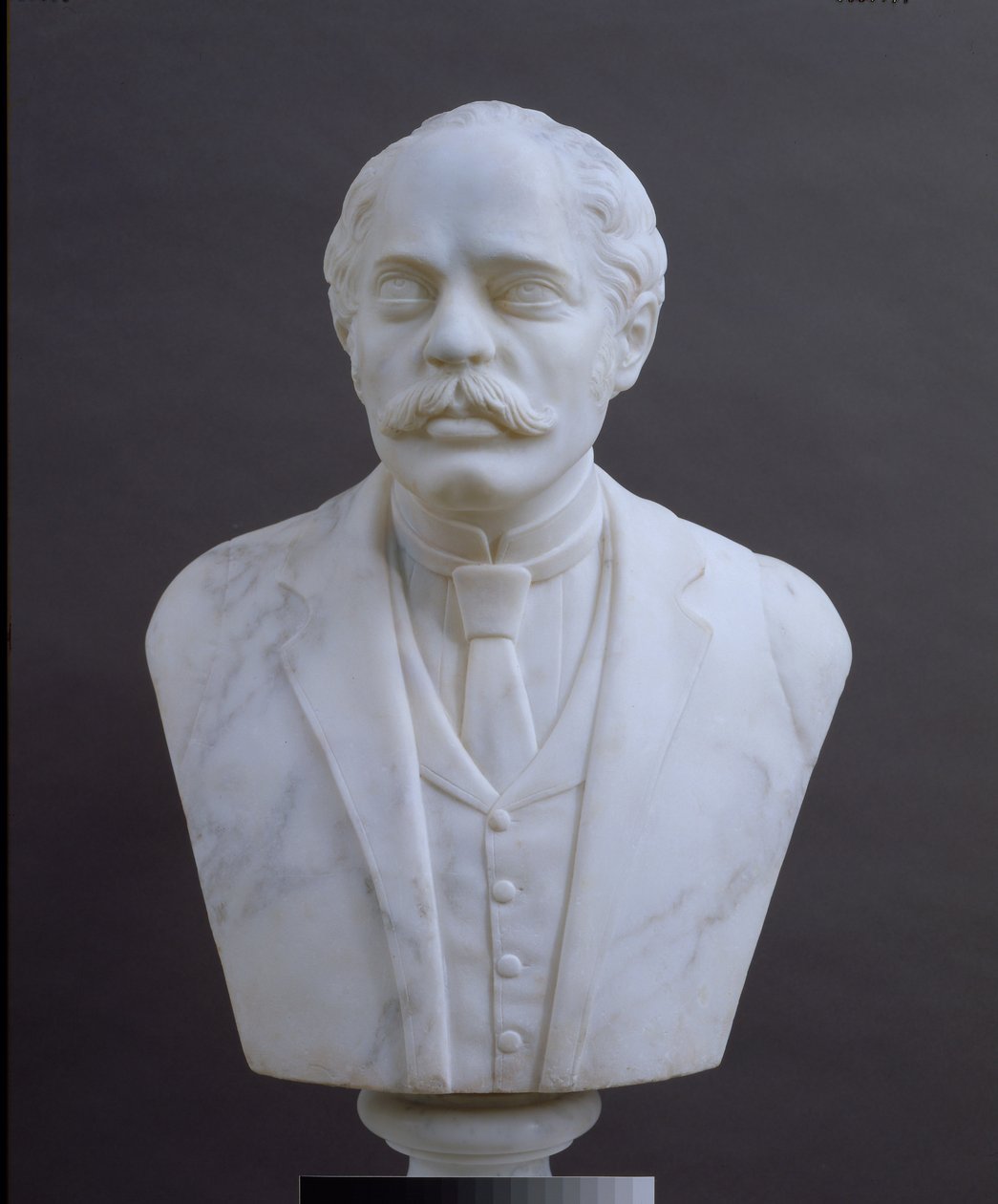 James Peck Thomas的半身像，1874年（大理石） 作者 玛丽·埃德蒙尼亚·刘易斯